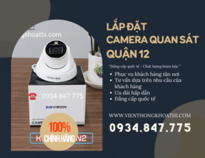 lắp đặt camera quan sát quận 12