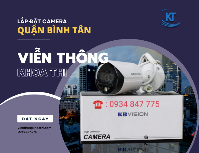 lắp đặt camera quan sát Bình Tân