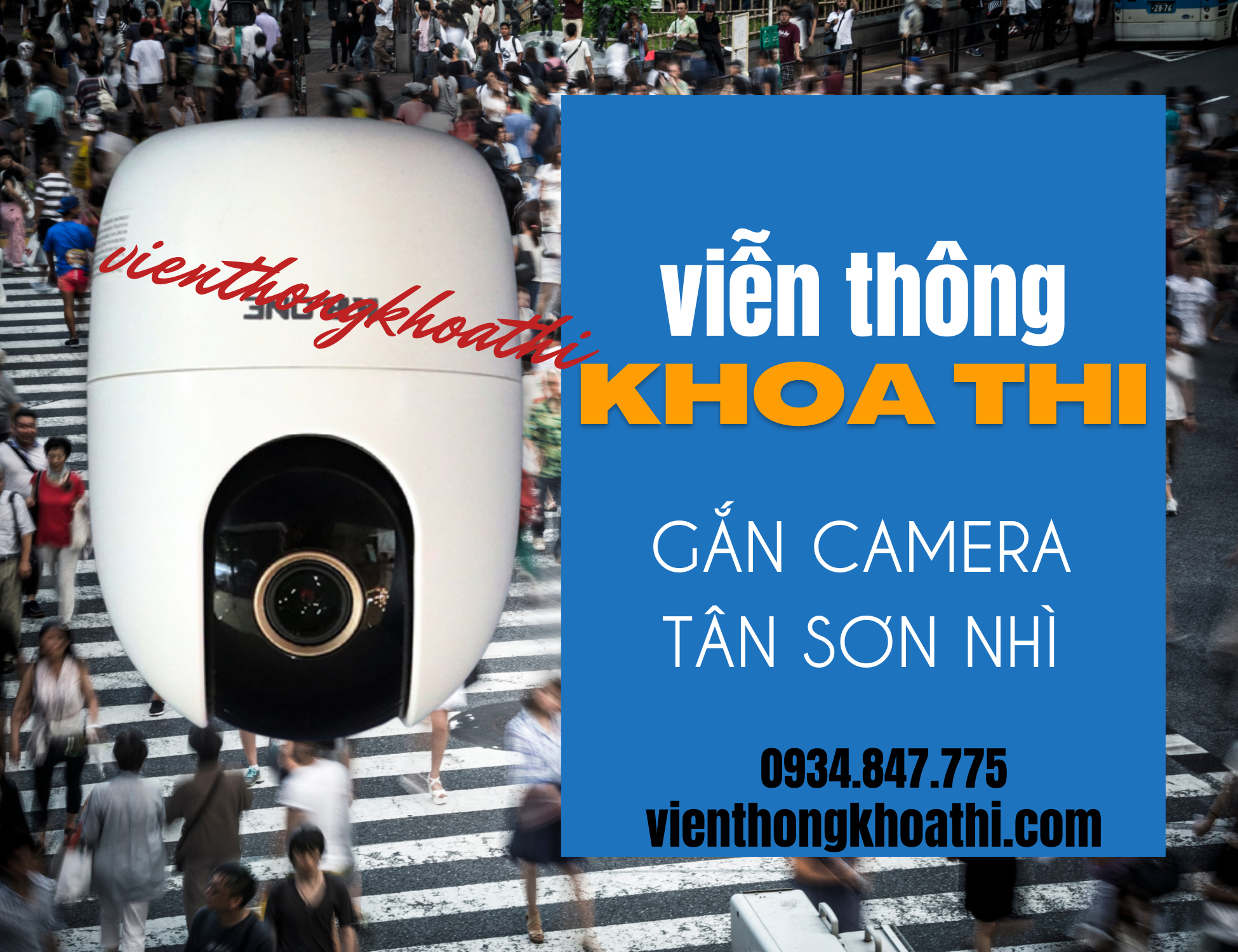 gắn camera Tân Sơn Nhì