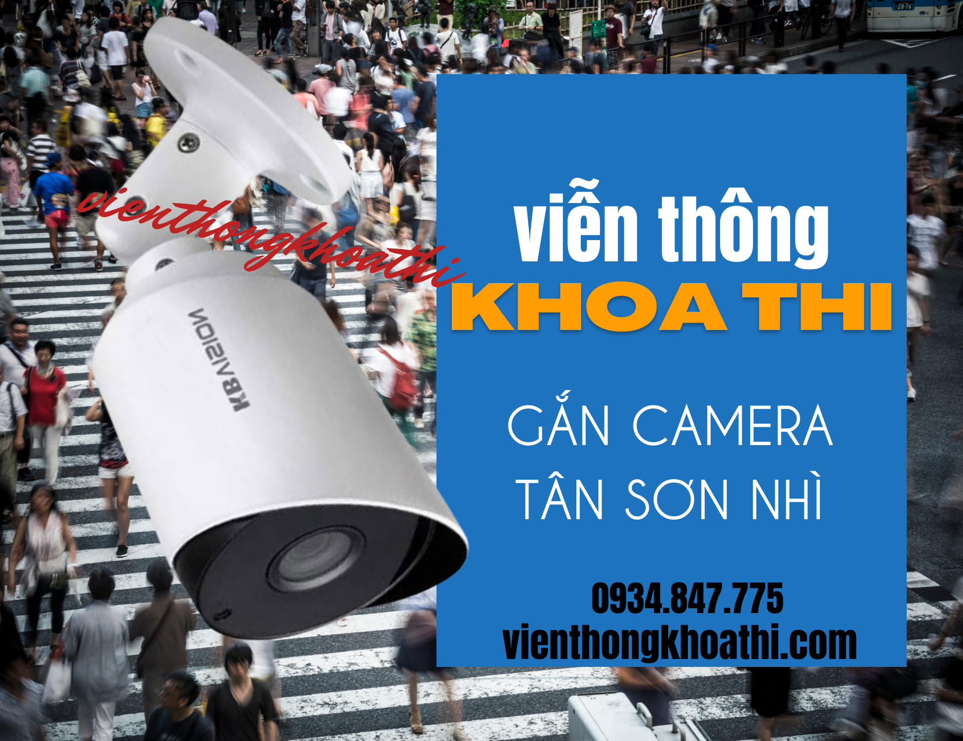 gắn camera Tân Sơn Nhì