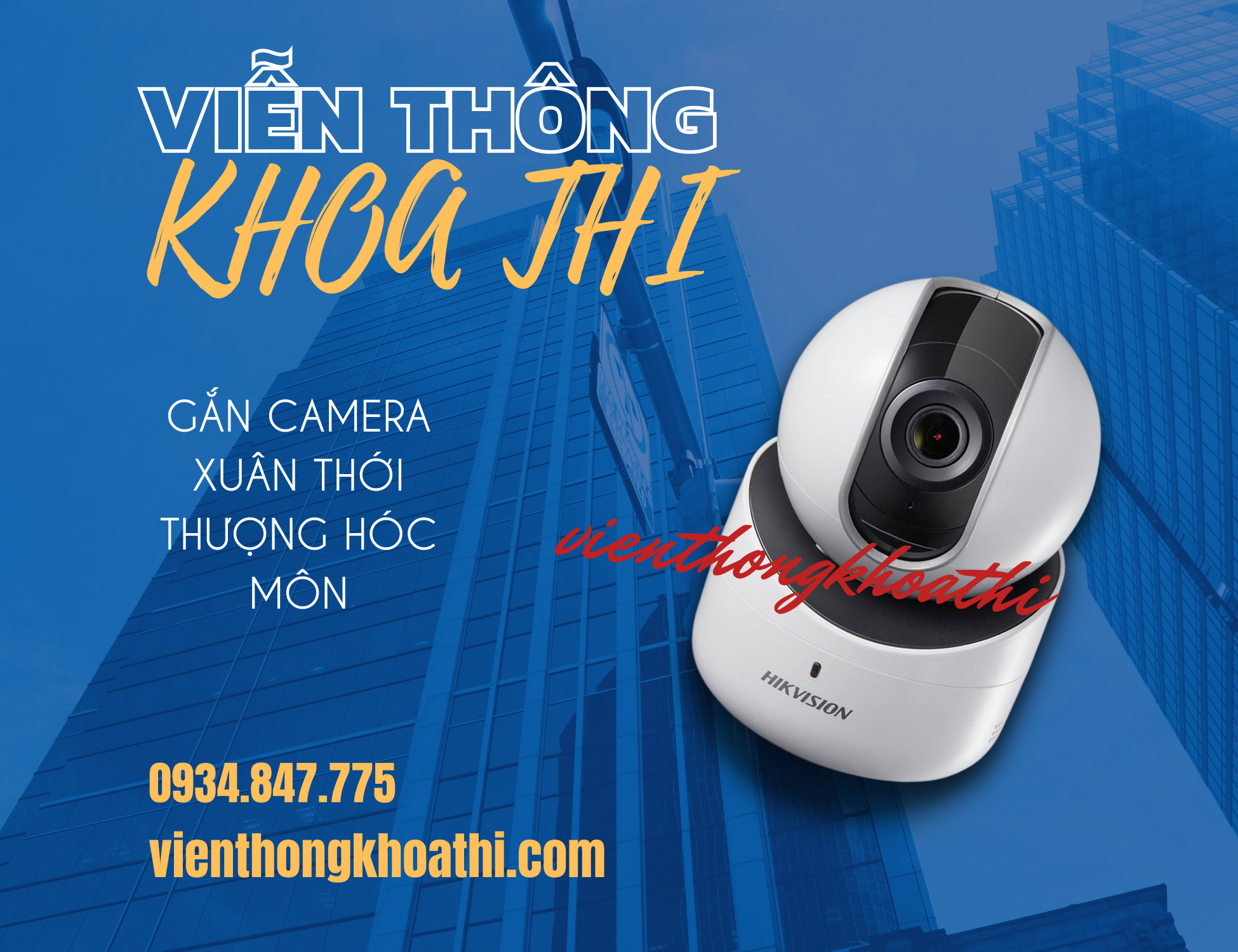 gắn camera Xuân Thới Thượng Hóc Môn