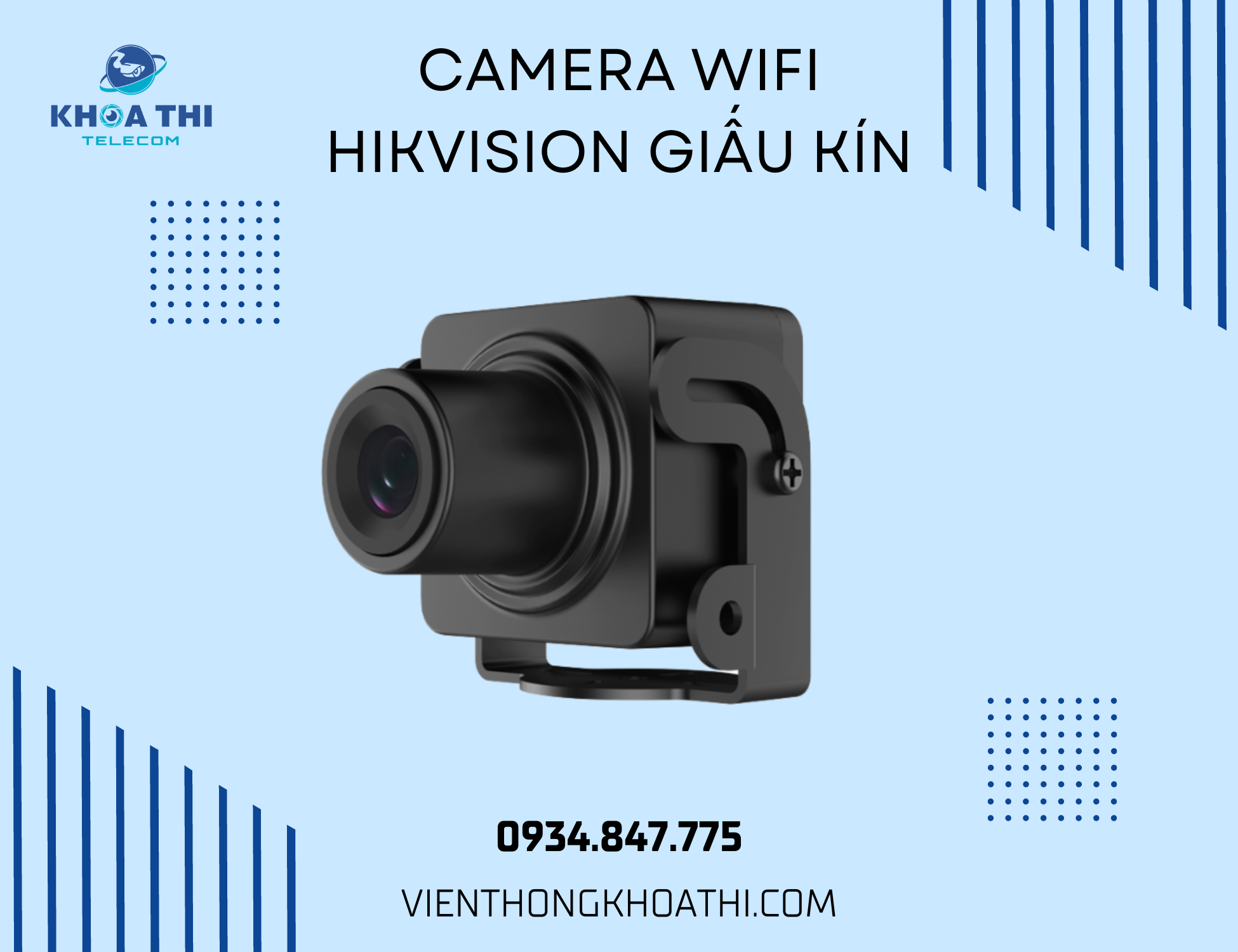 camera wifi hikvision giấu kín