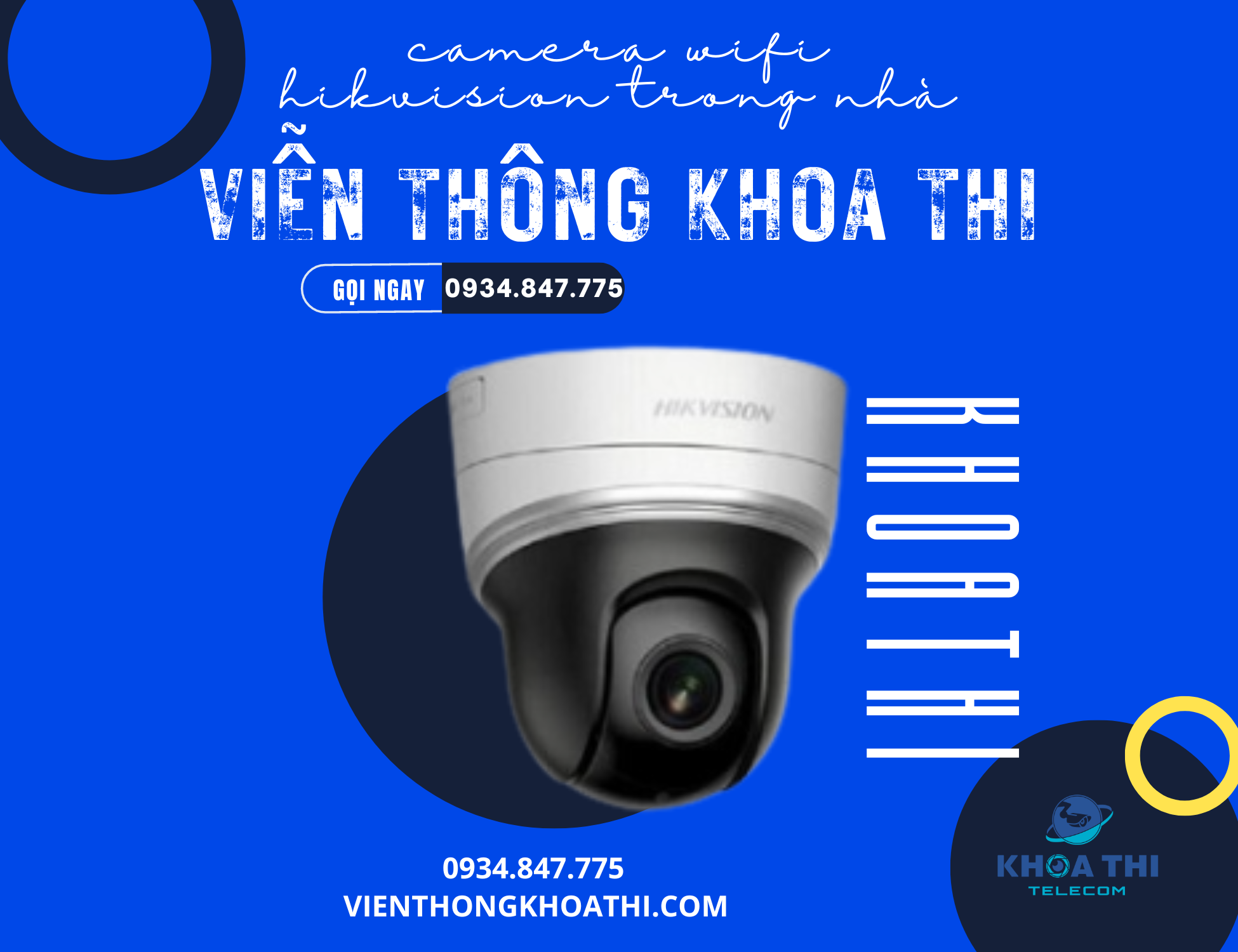 camera wifi hikvision trong nhà