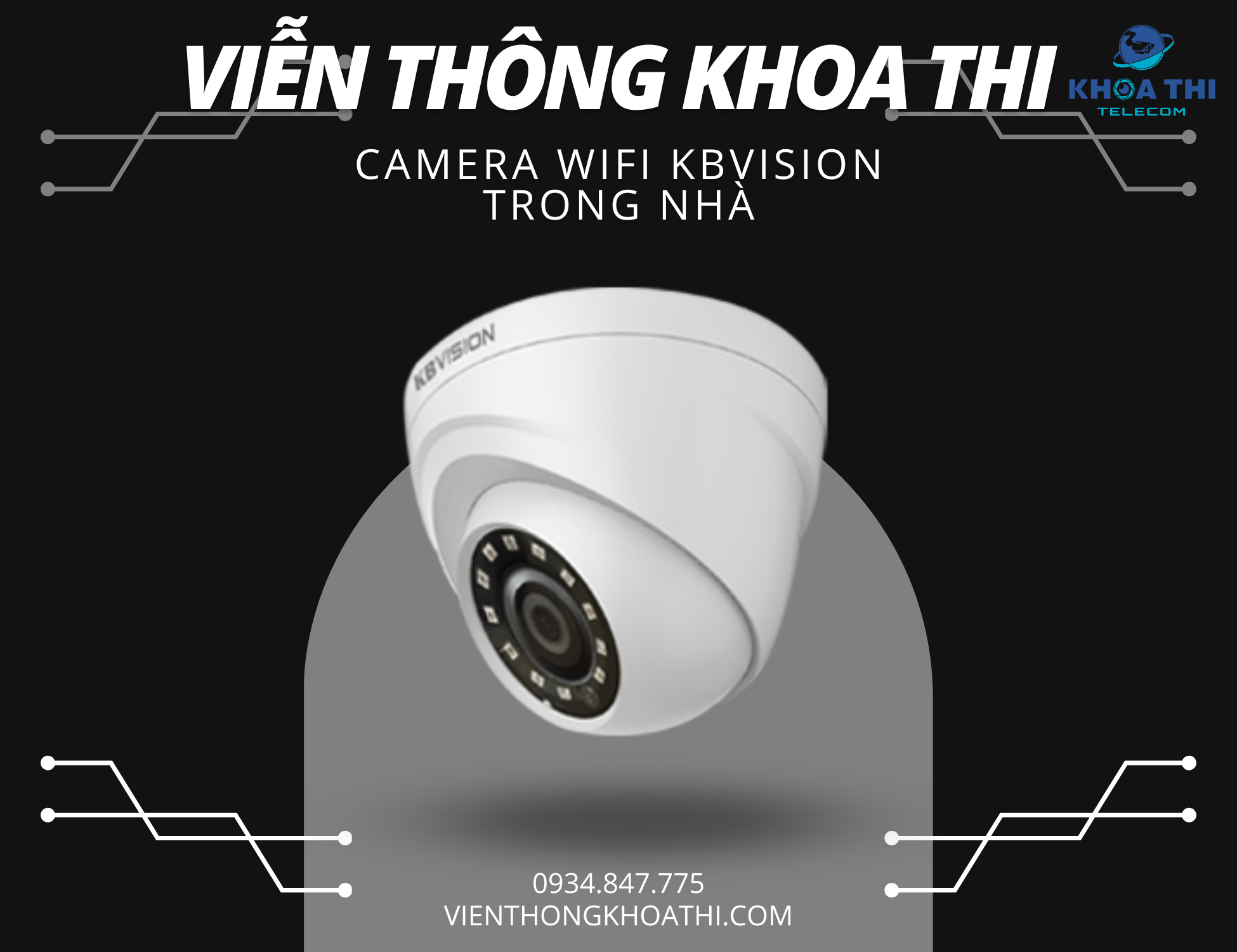 camera wifi kbvision trong nhà
