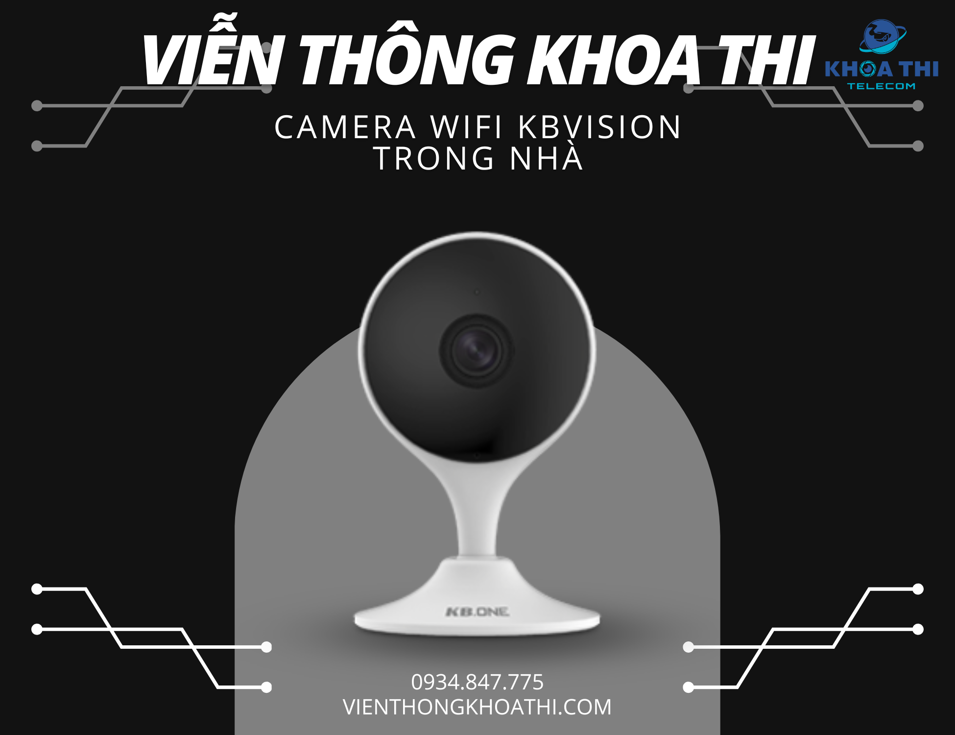 camera wifi kbvision trong nhà