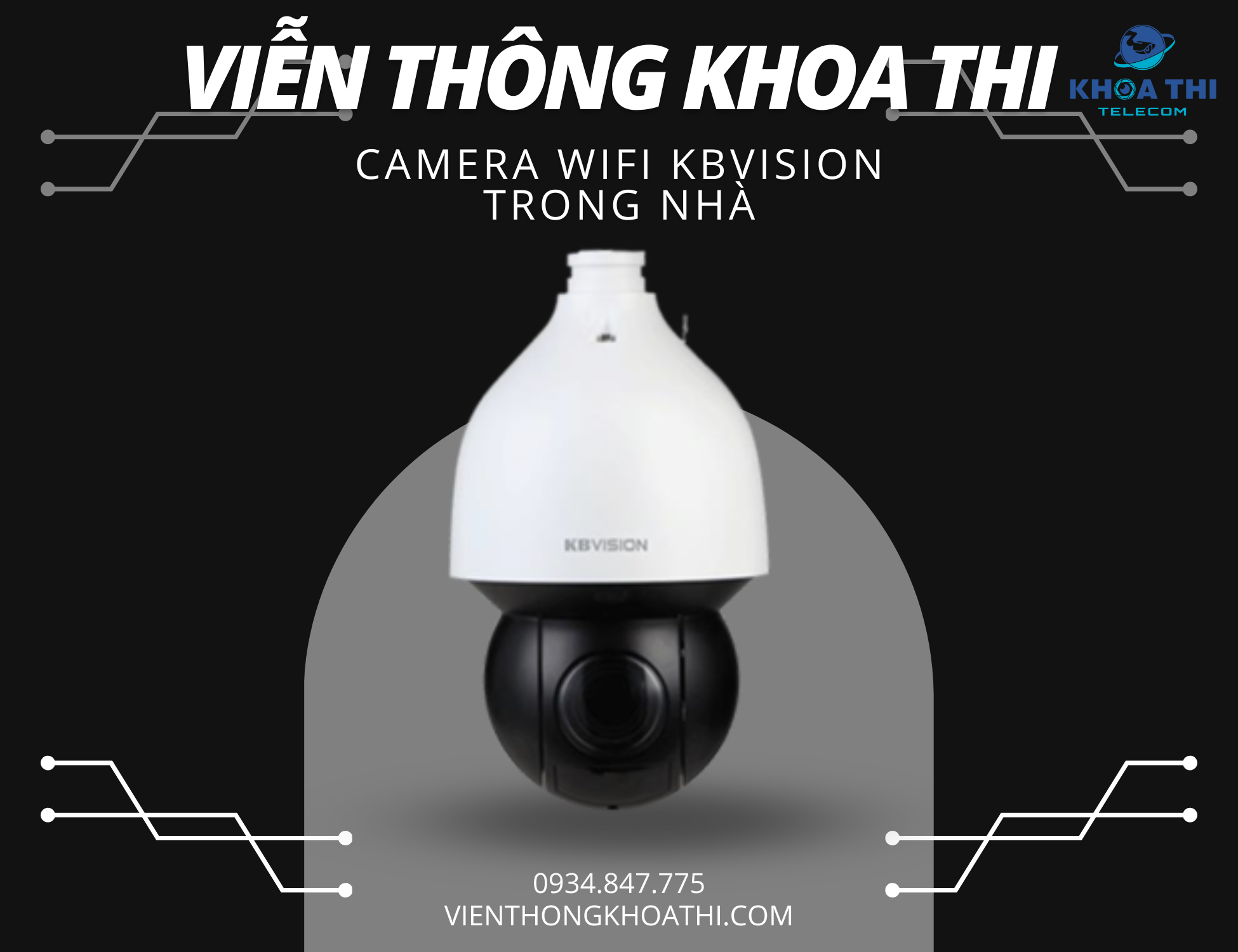 camera wifi kbvision trong nhà