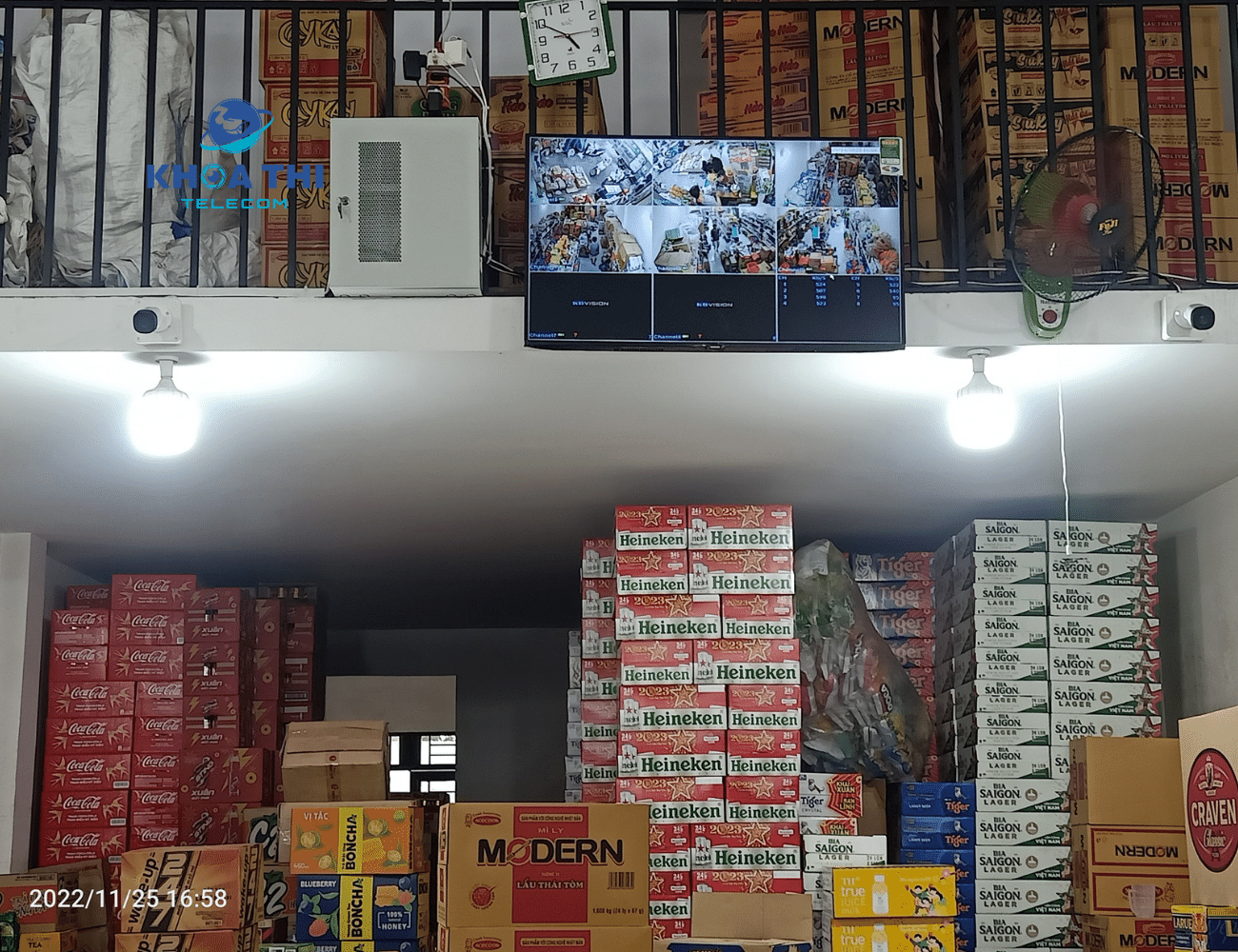 Địa chỉ lắp camera tiệm tạp hóa