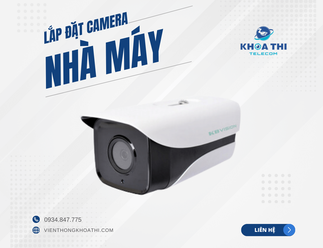 lắp đặt camera quan sát nhà máy