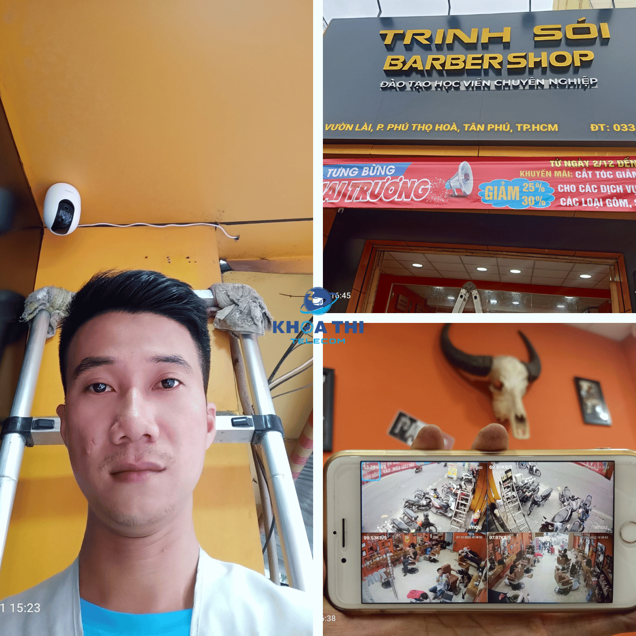 dự án lắp camera