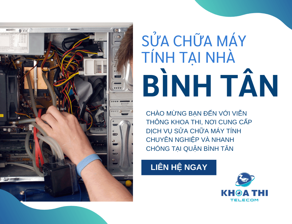 sửa chữa máy tính tại nhà quận Bình Tân